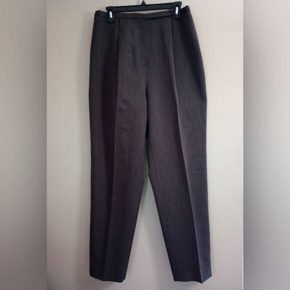 Laura Scott Pants - Laura Scott Brown Trouser Work Dress Pants Size 14